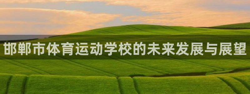 yy易游官网下载招商电话地址查询：邯郸市体育运动学校的未来发