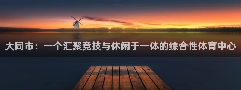 yy易游官网下载平台注册流程图：大同市：一个汇聚竞技与休闲于